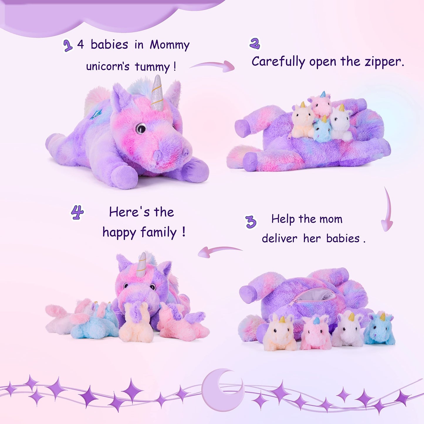 The Dreamy Unicorn Family